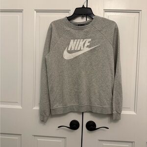 Nike Gray Crewneck Sweatshirt